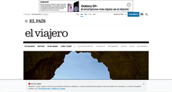 Desktop Screenshot of elviajero.elpais.com