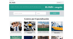 Desktop Screenshot of cursos.elpais.com