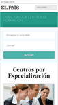Mobile Screenshot of cursos.elpais.com