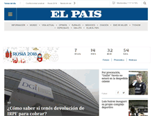 Tablet Screenshot of elpais.com.uy